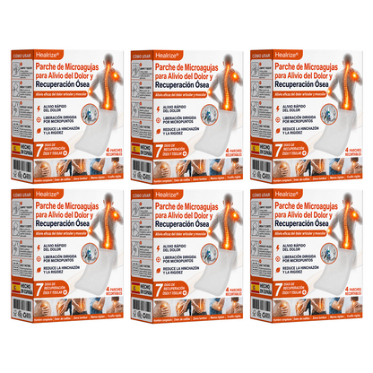 💌👨‍⚕️✅Tienda oficial ES: Parche de microagujas Healrize® para el alivio del dolor y la curación ósea (🧑‍⚕️Reduce la hinchazón, el dolor, la rigidez, el enrojecimiento, el calor, las molestias y la fatiga articular)💖📌3