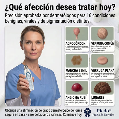 🔥🎁 ¡ÚLTIMAS 5 UNIDADES! Aprovecha un 30% DE DESCUENTO adicional en 𝐏𝐢𝐜𝐝𝐨® Borrador de Verrugas y Manchas — ¡Hasta que dure el stock!