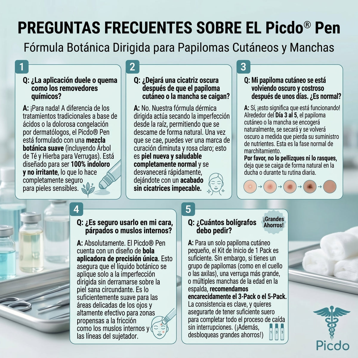 🔥🎁 ¡ÚLTIMAS 5 UNIDADES! Aprovecha un 30% DE DESCUENTO adicional en 𝐏𝐢𝐜𝐝𝐨® Borrador de Verrugas y Manchas — ¡Hasta que dure el stock!